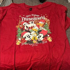Gildan Red Disneyworld Short Sleeve Tee